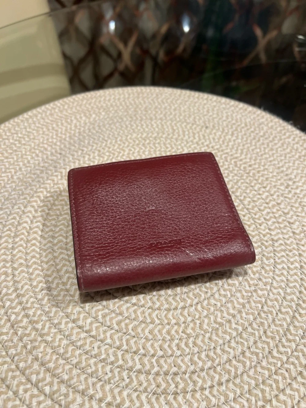 Coach Georgie Small Wallet In Colorblock - Picture 6 of 11